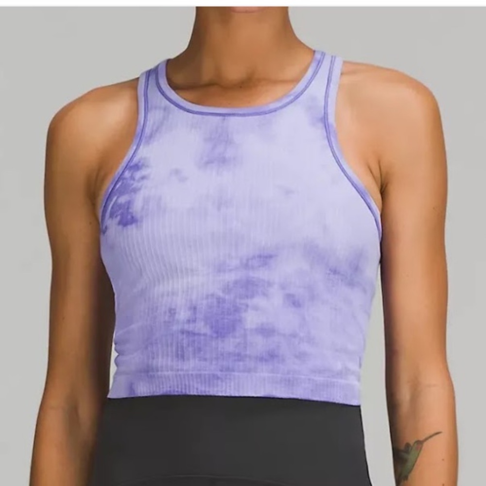 Lululemon Ebb to Street Cropped Tank